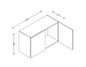 W3018 Wall Cabinet 30"Wx18"Hx12"D