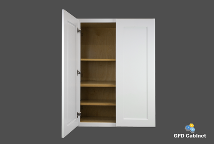 W3042 Shaker Style Wall Cabinet 30"Wx42"Hx12"D