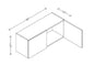 W3615 Wall Cabinet 36"Wx15"Hx12"D