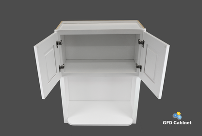 WMC2736 Shaker Style Wall Microwave Cabinet 27"Wx36"Hx12"D