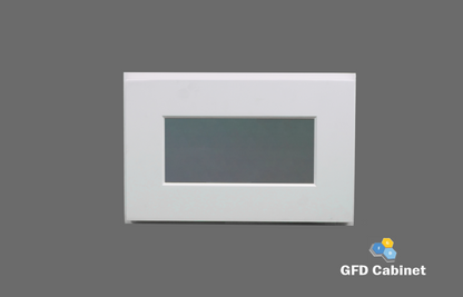 W1812GD Shaker Style Wall Cabinet With Glass Door 18"Wx12"Hx12"D