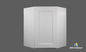 WDC2436 Shaker Style Wall Diagonal Corner Cabinet 24"Wx36"Hx12"D