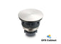 A-D-SS-03-BN Brushed Nickel Kitchen Basket Strainer with Full Cover, Fits all 3 1/2 drain opening