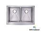 AP3522D-RD 16 Gauge (16G) 35" Stainless steel Apron Front Sink Round corners 2 Bowl