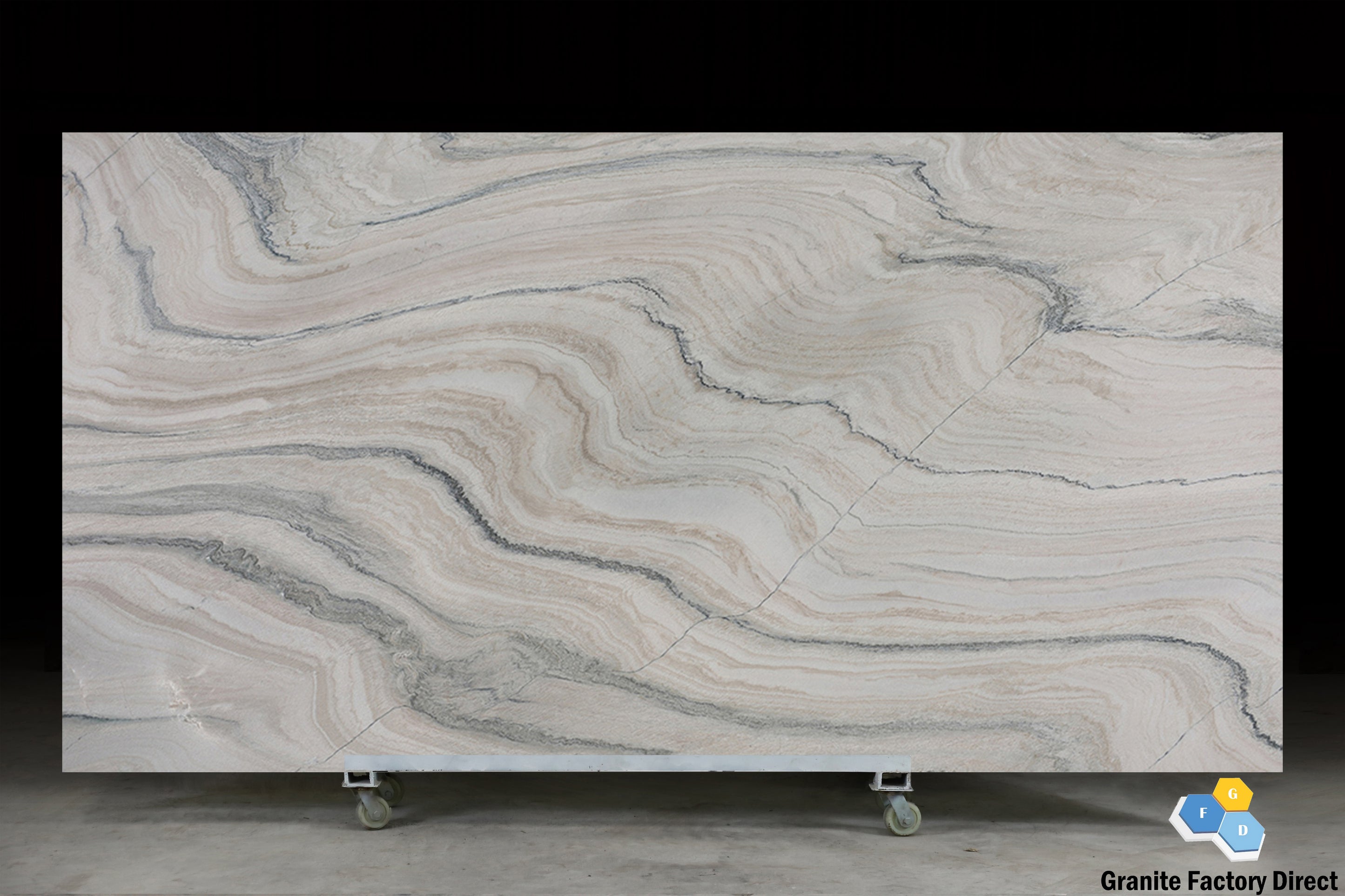 Aquarella Quartzite Countertop and Island Granite Factory Direct