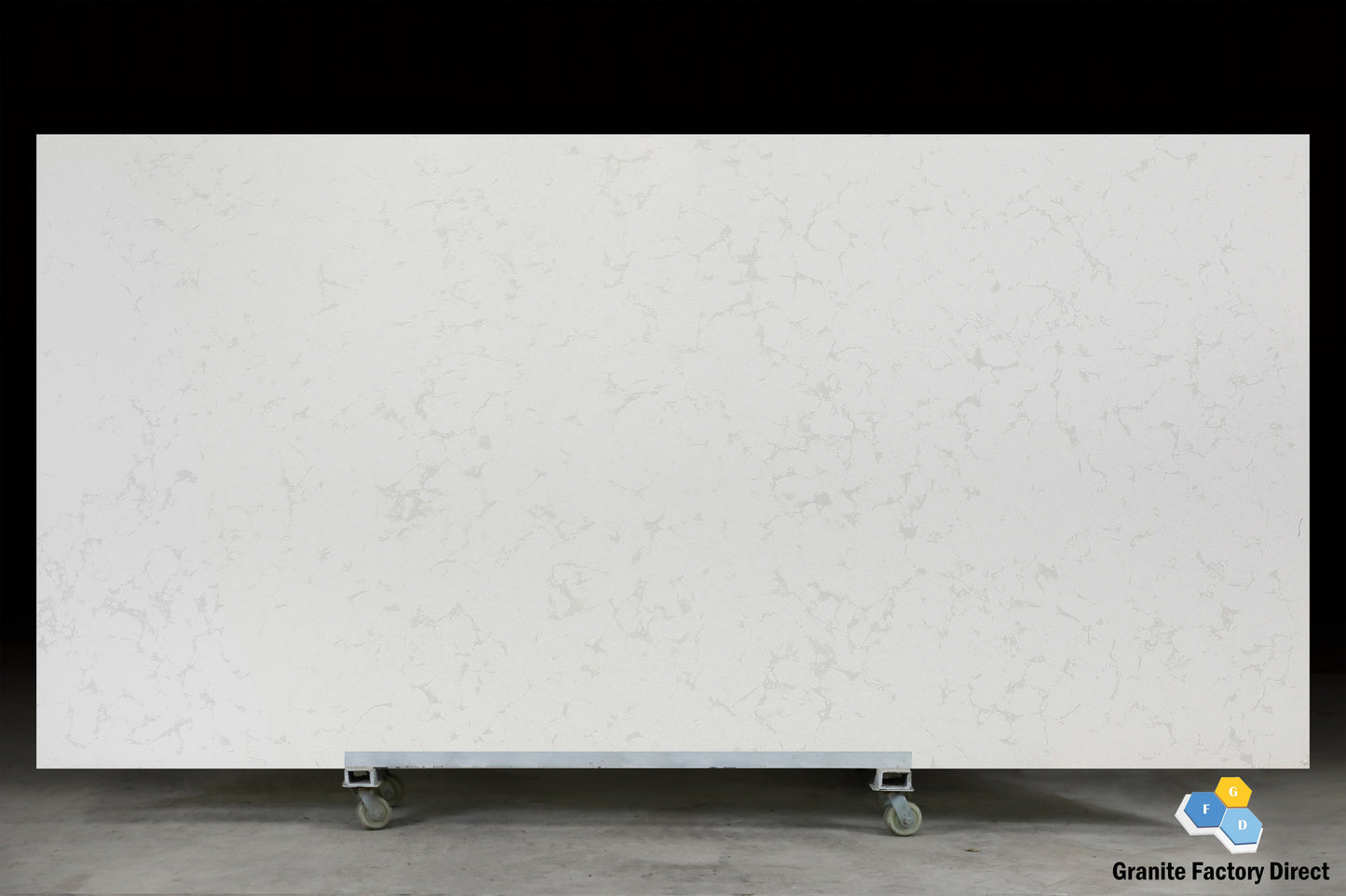 Arco White Quartz GFD917 Countertop Prefab for sale