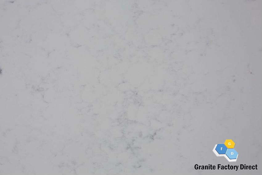 Bianco Carrara Quartz GFD330 Countertop Prefab and Slab for saleBianco Carrara Quartz Countertop Prefab for sale