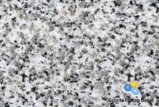 Black & White Granite Countertop Prefab for sale