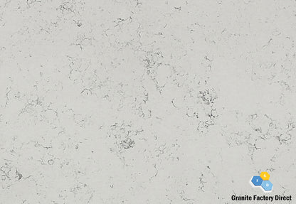 Carrara White Quartz GFD305 Countertop Prefab and Slab for sale