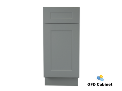 B09 Shaker Base Cabinet 9"Wx34-1/2"Hx24"D