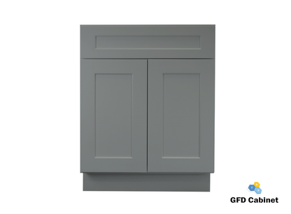 B24 Shaker Base Cabinet 24"Wx34-1/2"Hx24"D