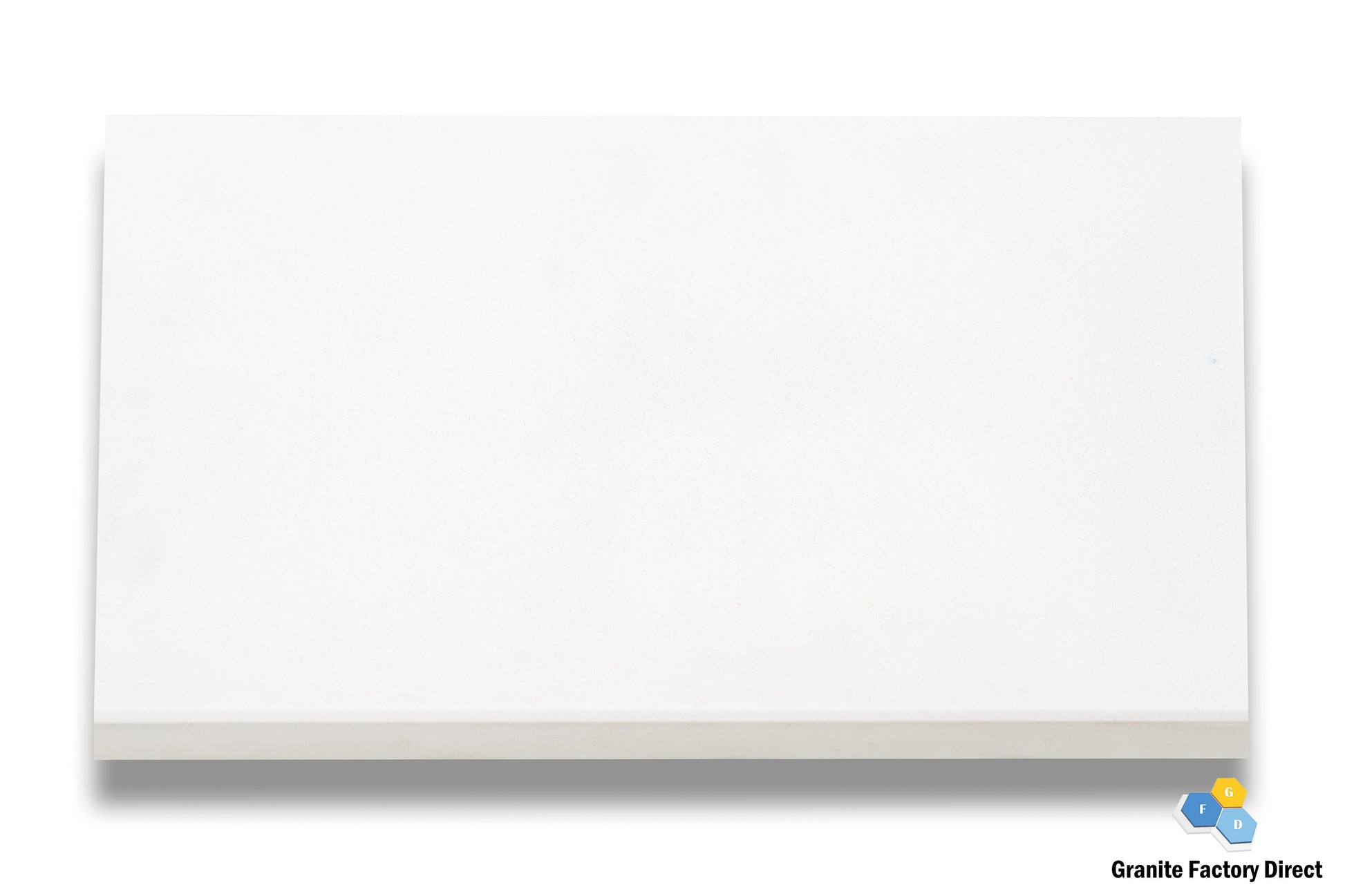 Pure White Quartz GFD850 Countertop Prefab and Slab for sale