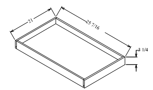 A-ROT30 Cabinet Roll Out Tray 30"