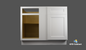 BBC42 Base Blind Corner 42"Wx34-1/2"Hx24"D