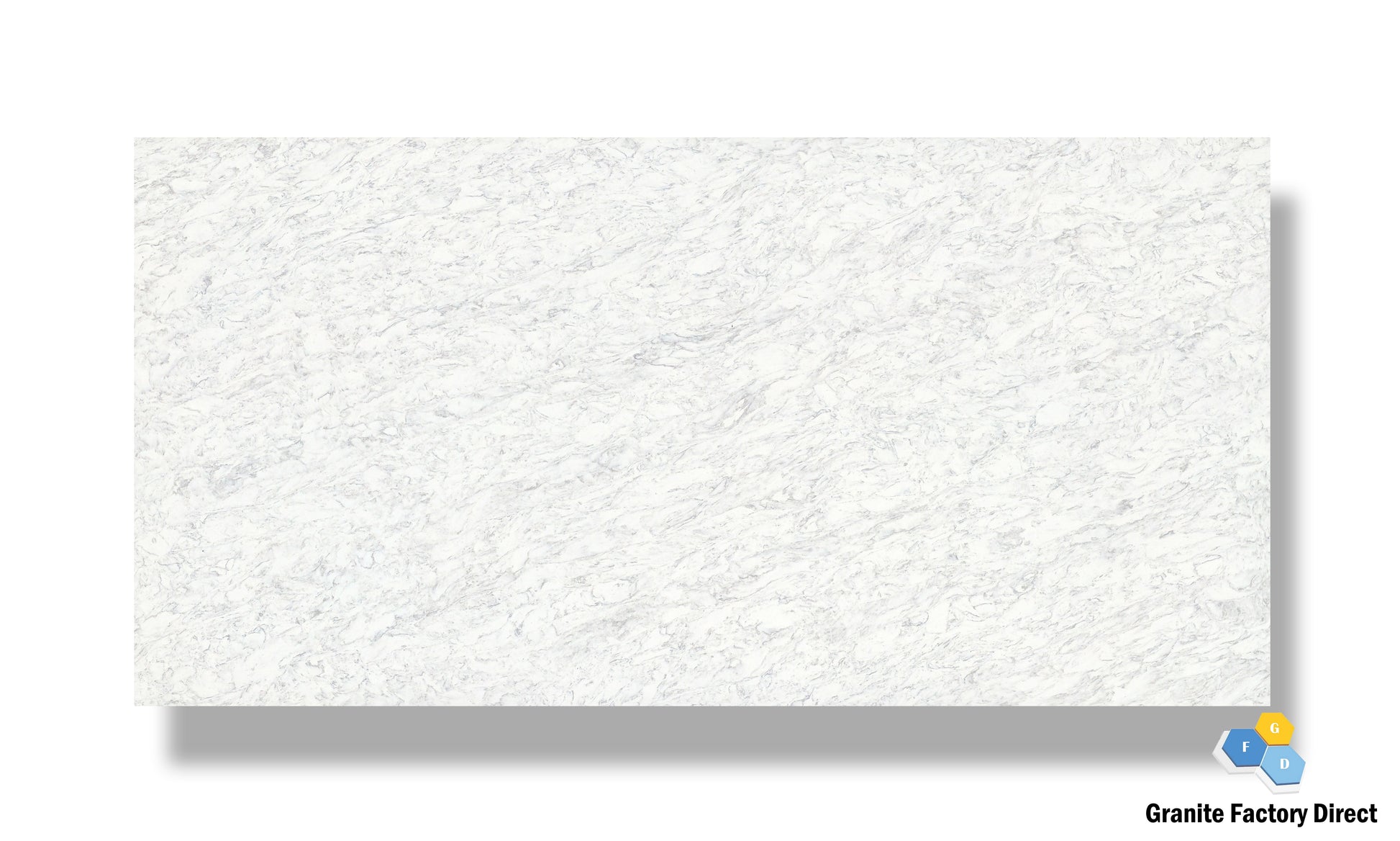 White Cloud Quartz GFD736 Countertop Prefab for sale